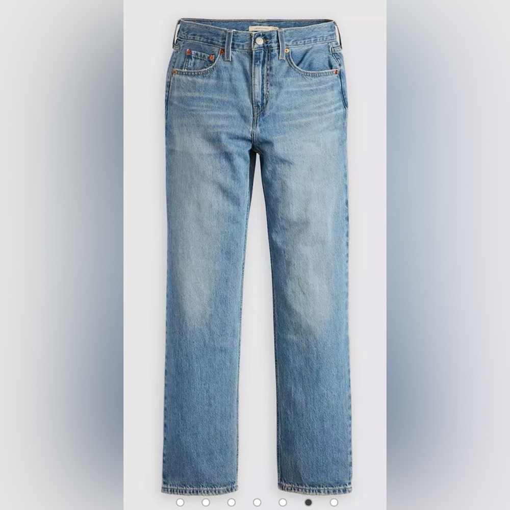 Levi's Women's Straight Leg Jeans in Light Blue